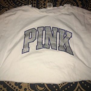 VS PINK white sweater
